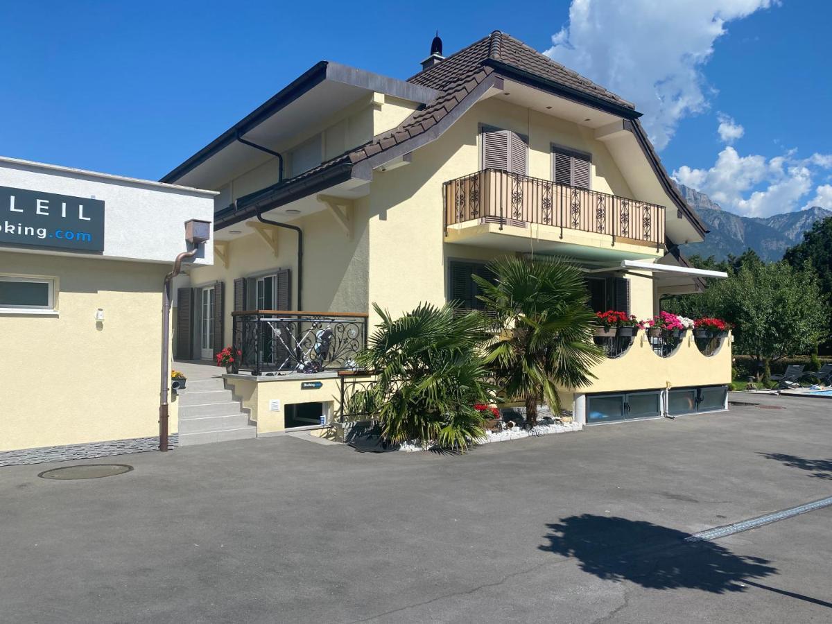 Ferienwohnung Plein Soleil 2 Martigny Exterior foto